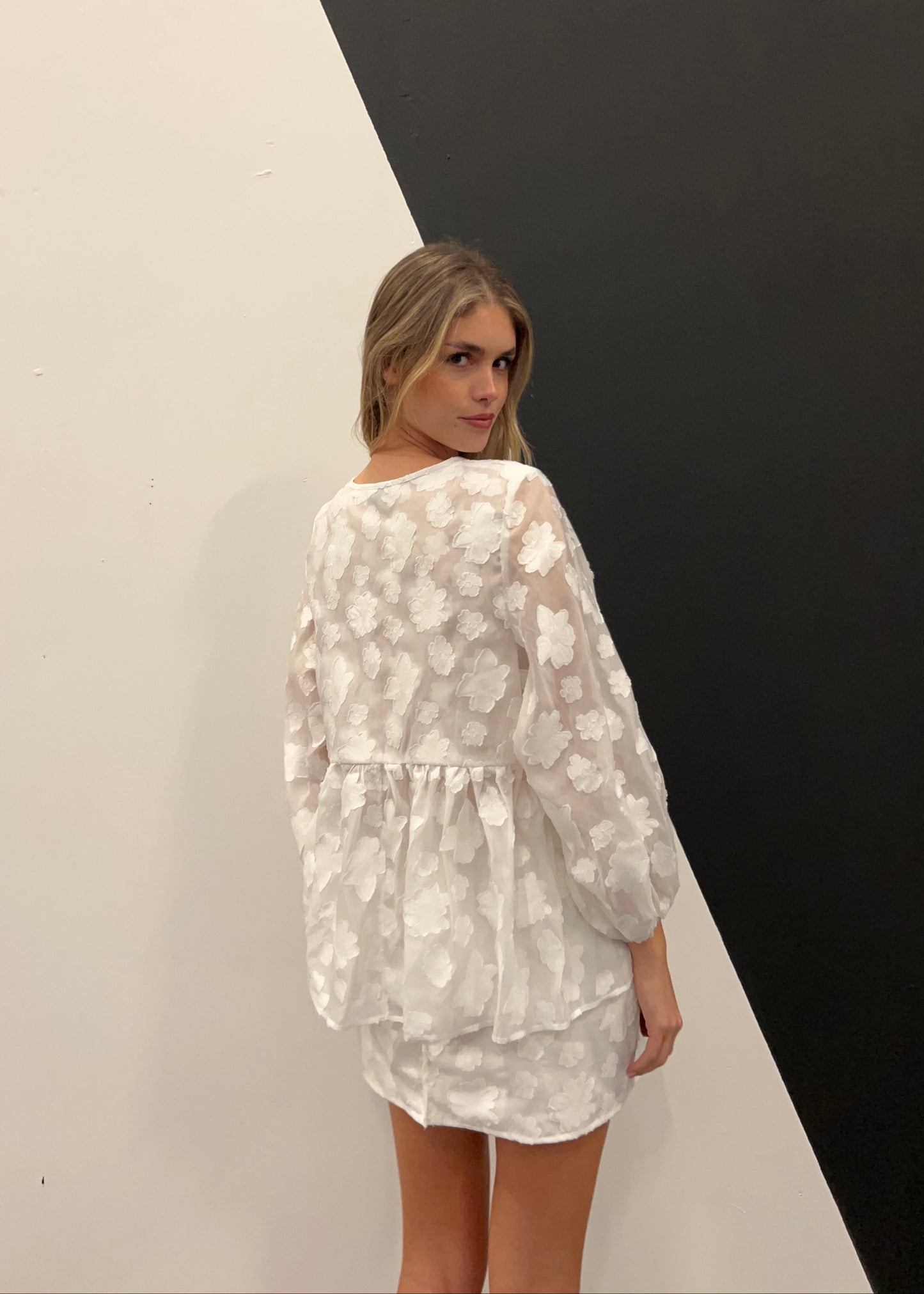 Liora Top - Long Sleeve - (Organza)