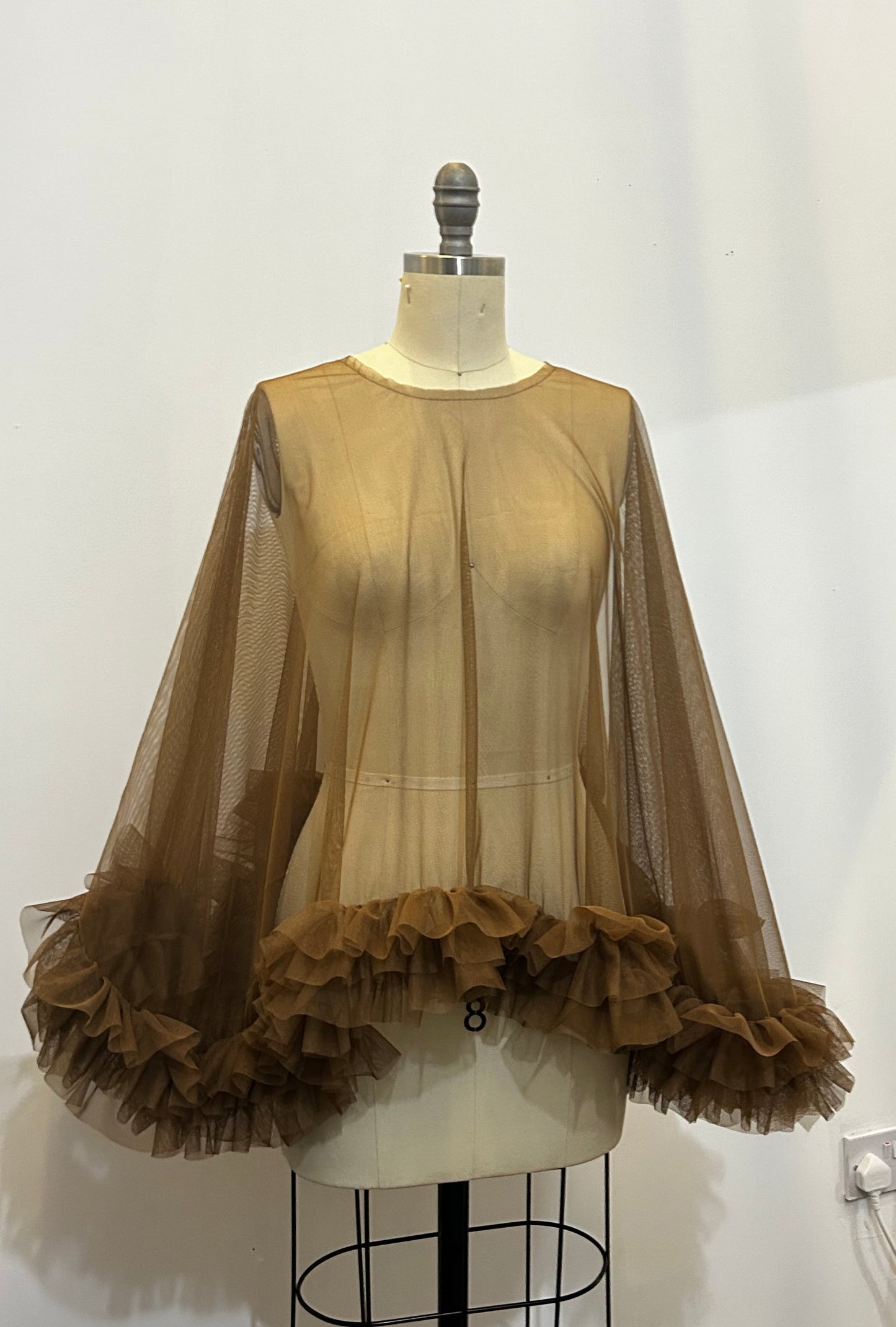 Mocha Brown Cape