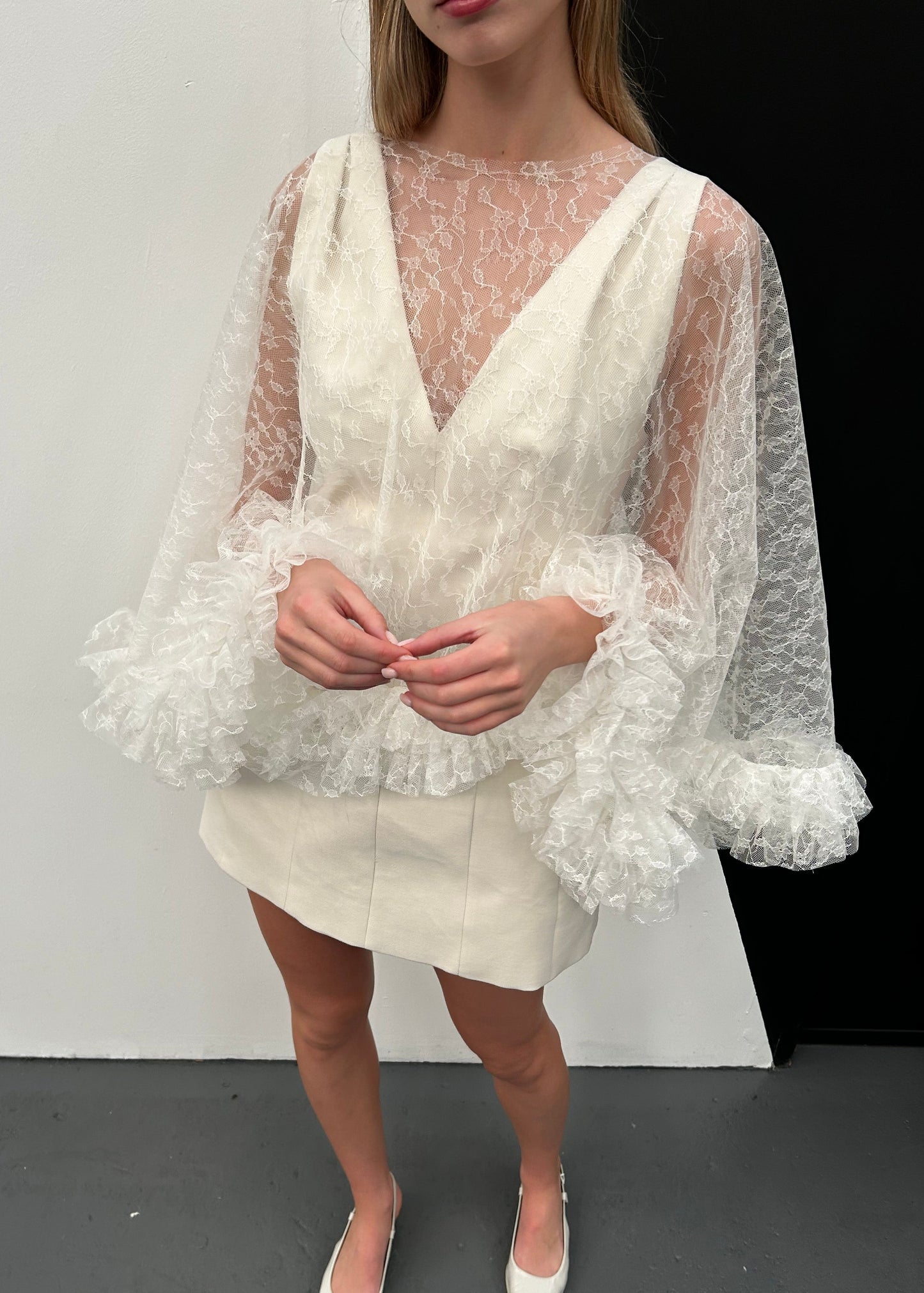 Lace Cape - One Left