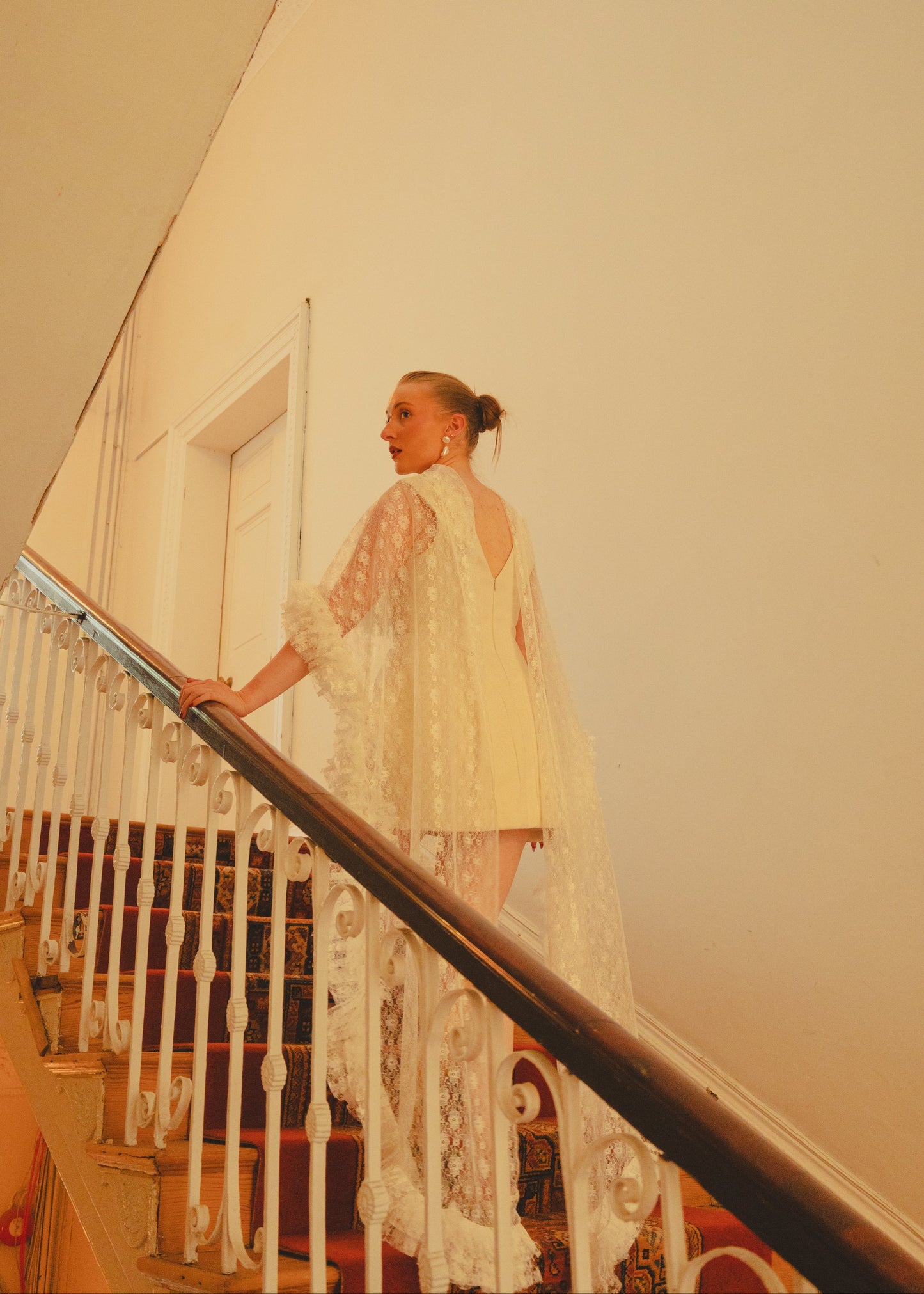 Elara Lace Cape