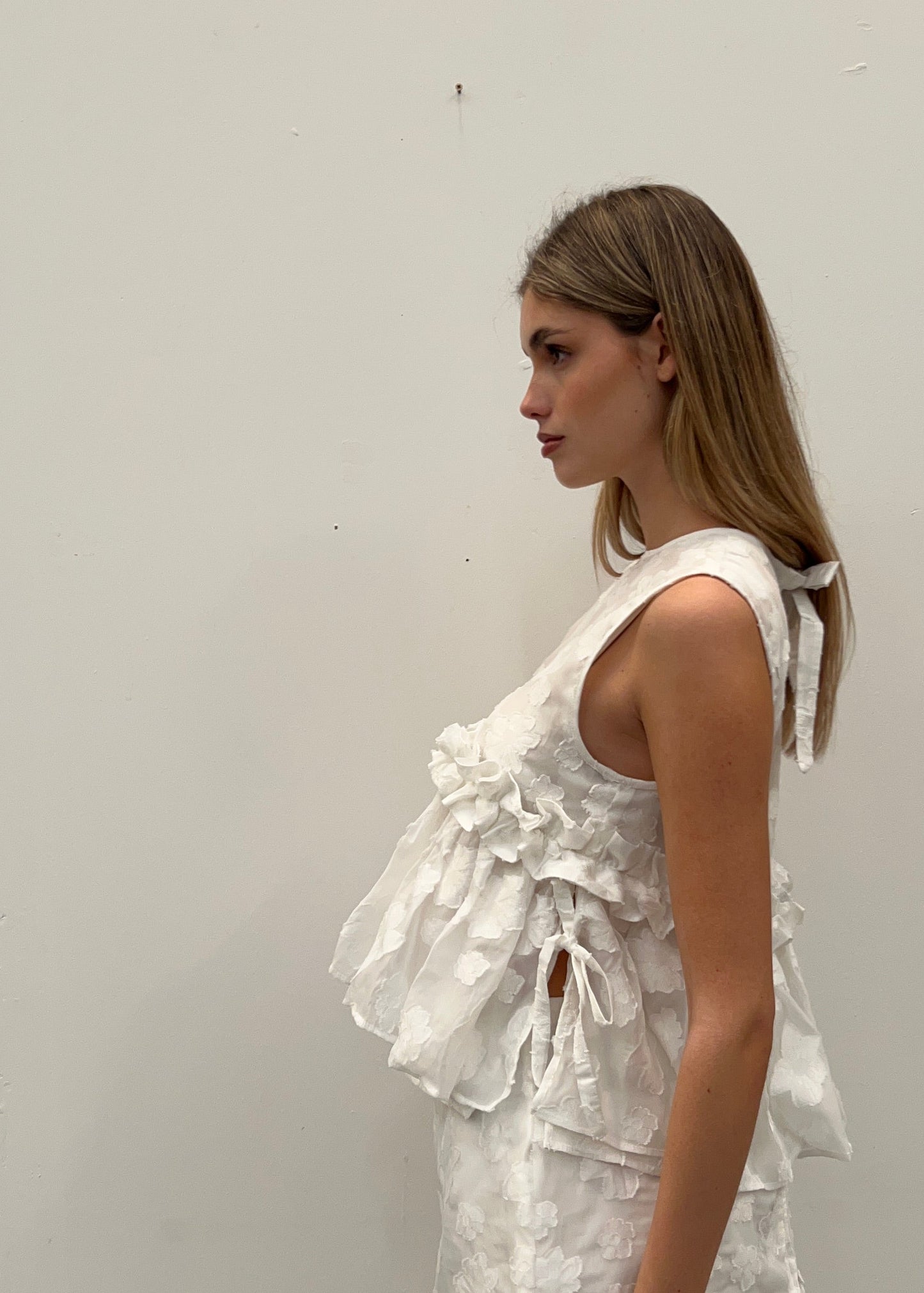 Luma Top - Sleeveless - (Organza)