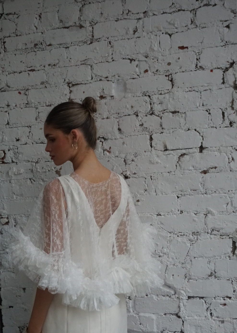 White Lace Cape - One of One