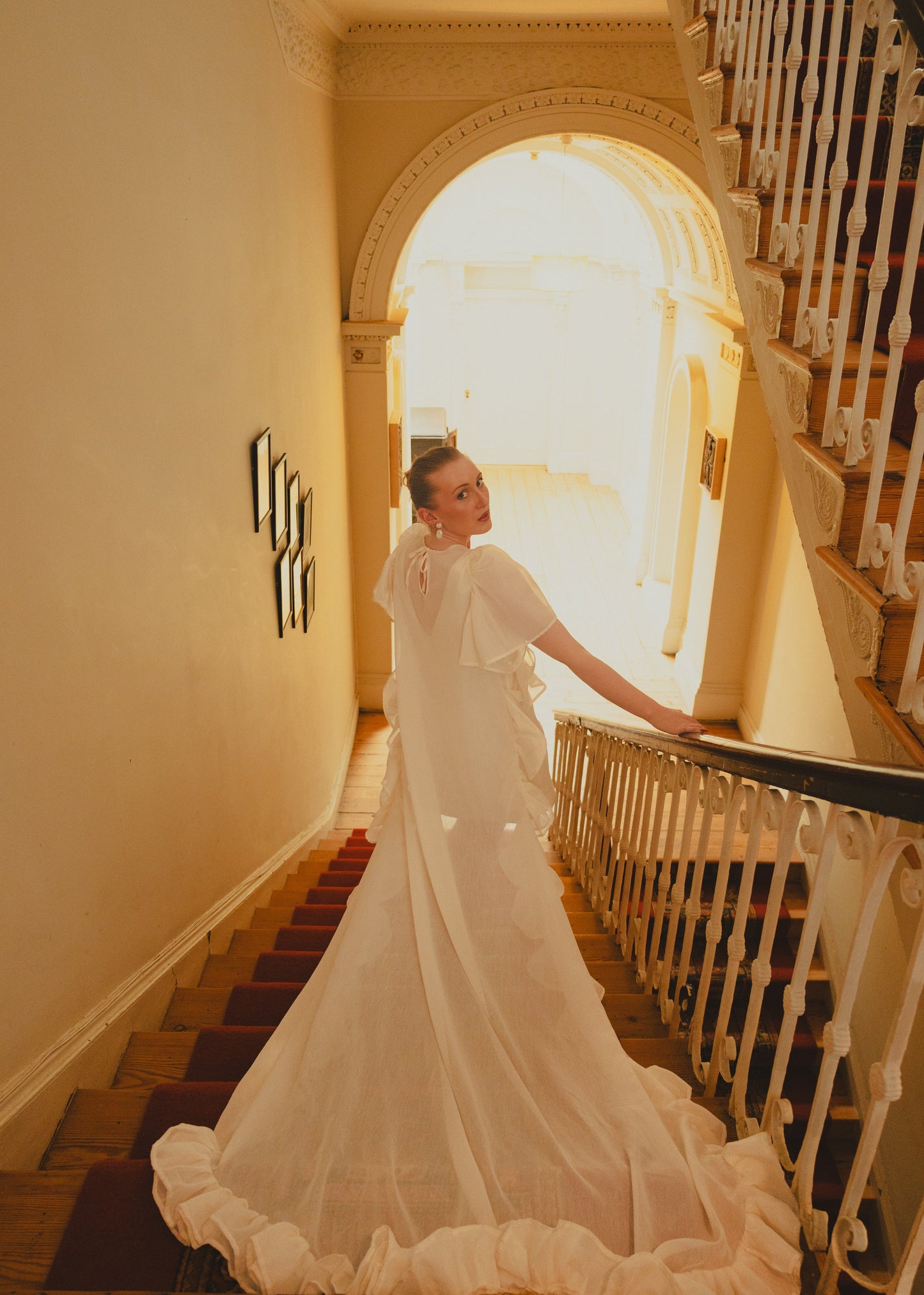 Rosette Bridal Top