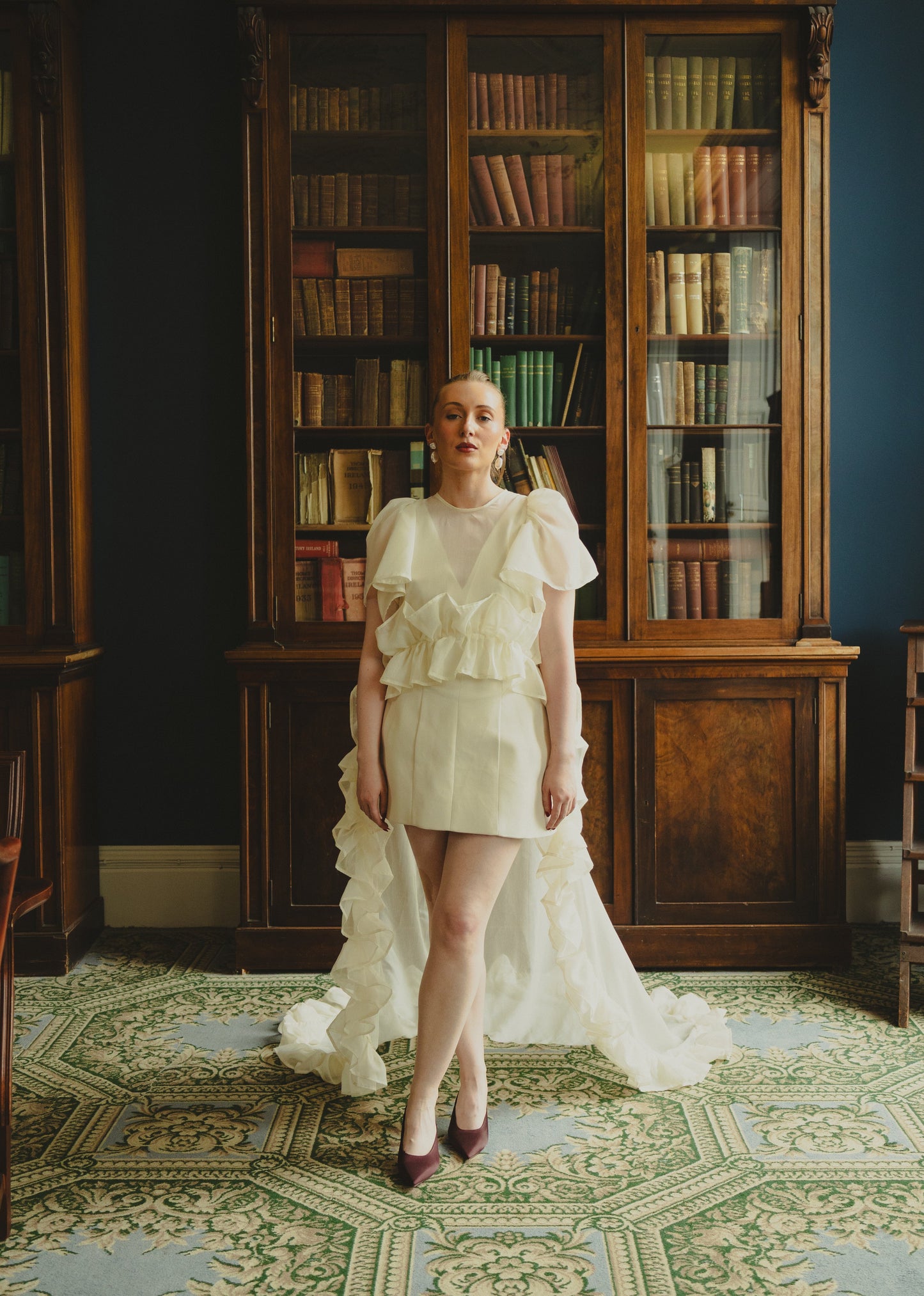 Rosette Bridal Top