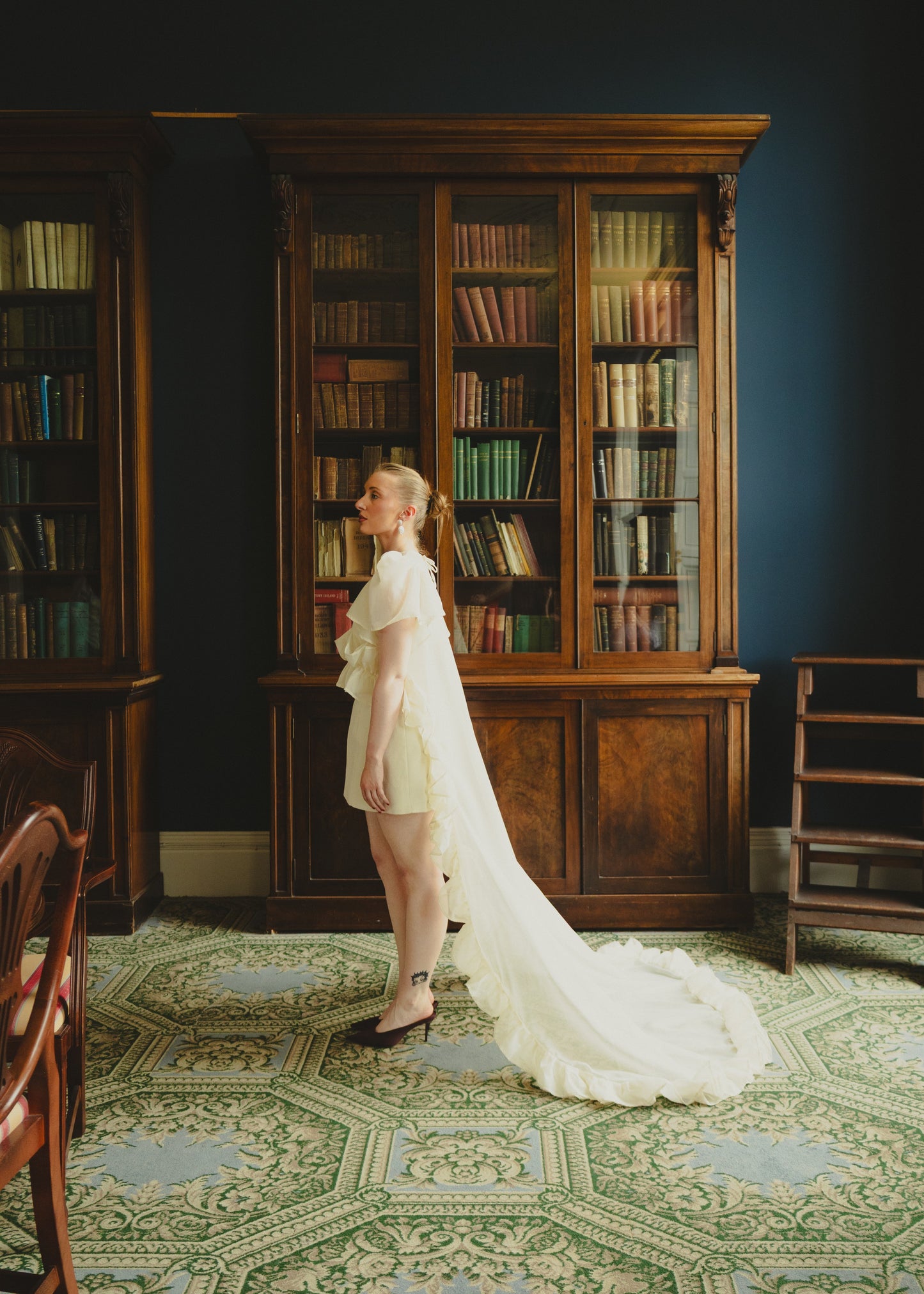 Rosette Bridal Top