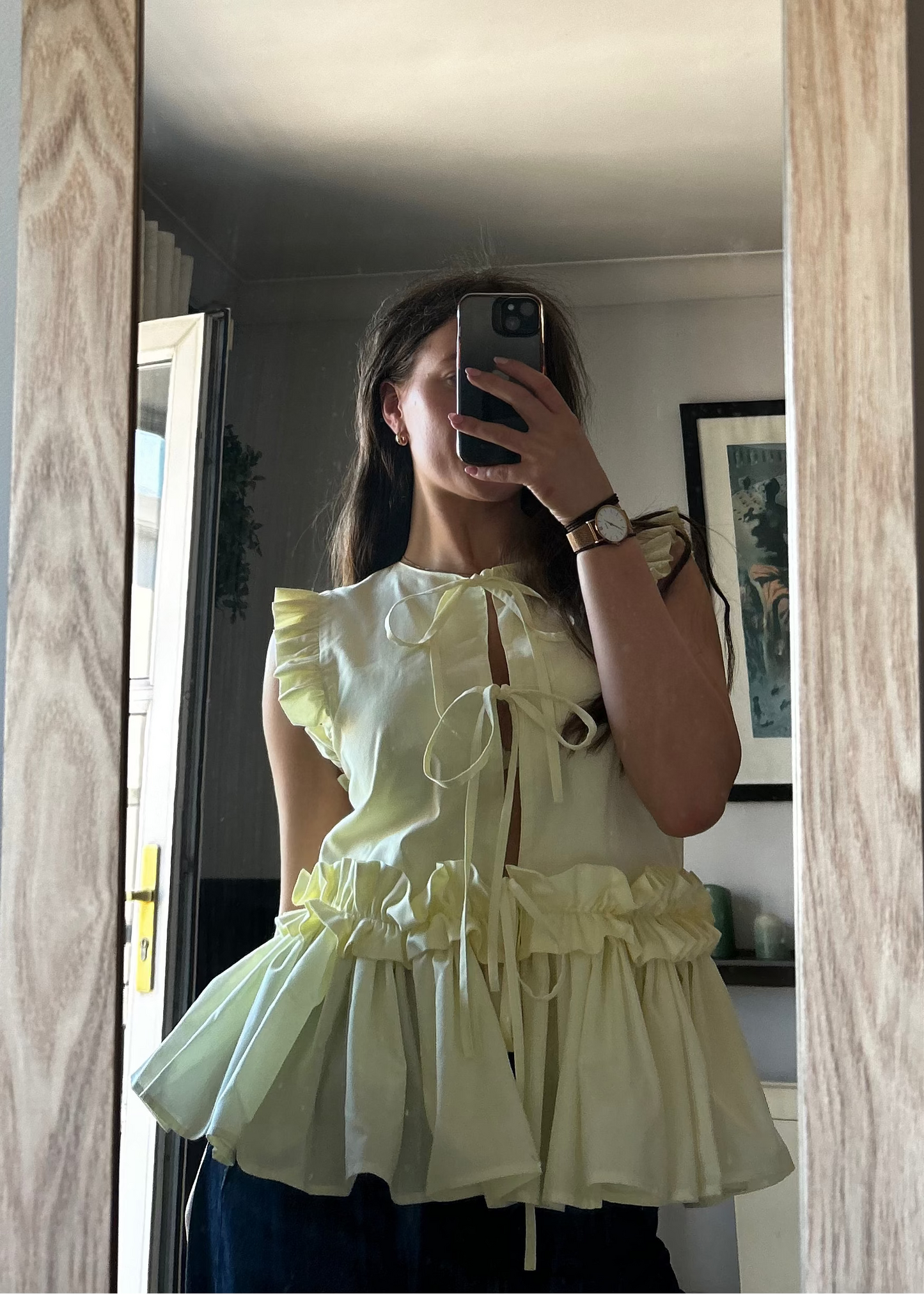 Noa Top - Yellow