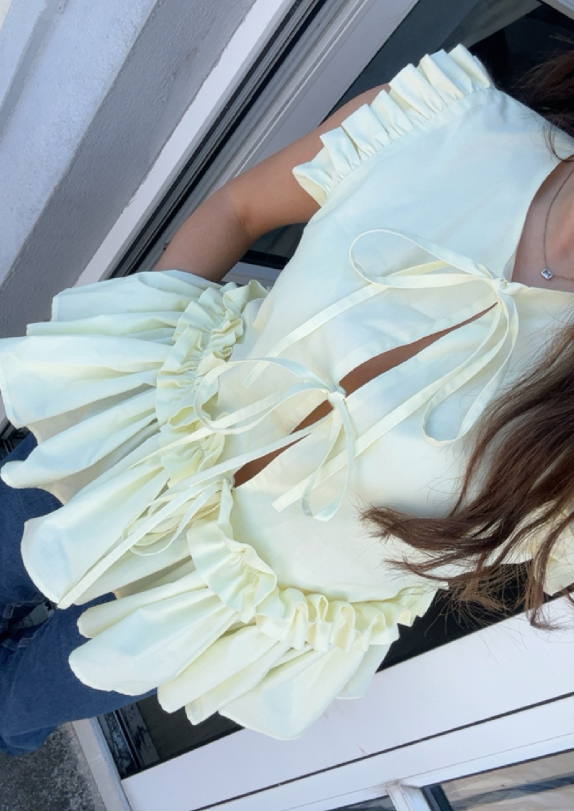 Noa Top - Yellow
