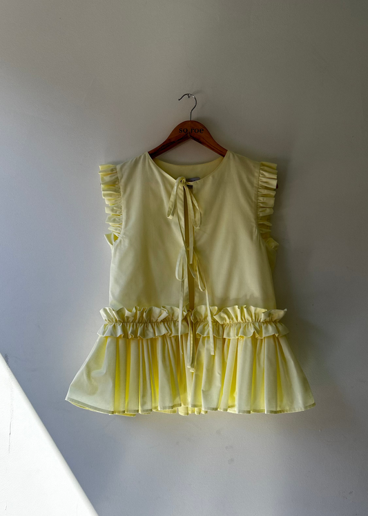Noa Top - Yellow