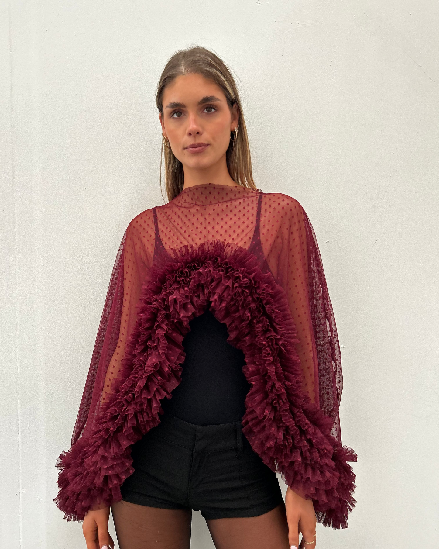 Berry Cape Top